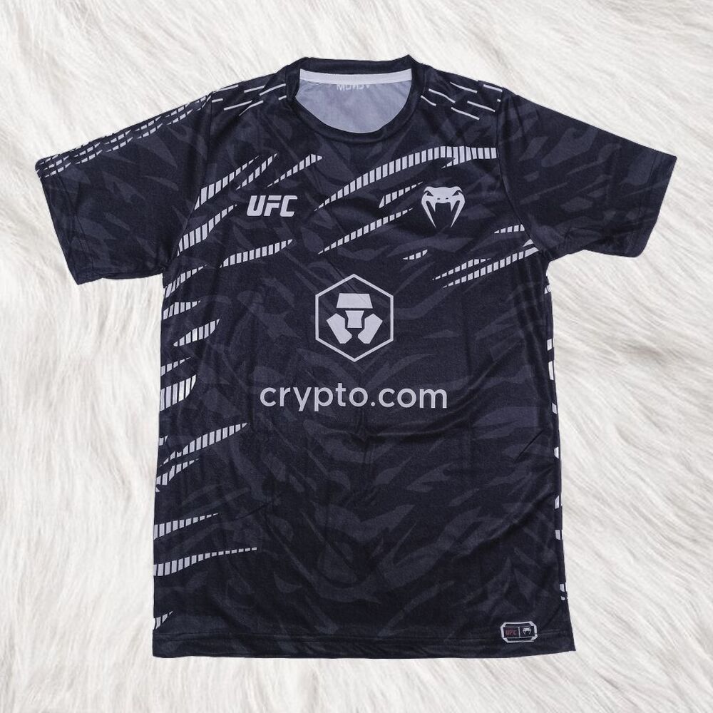 Ufc Venum Fusion Siyah T-shirt | UFC TÜRKİYE
