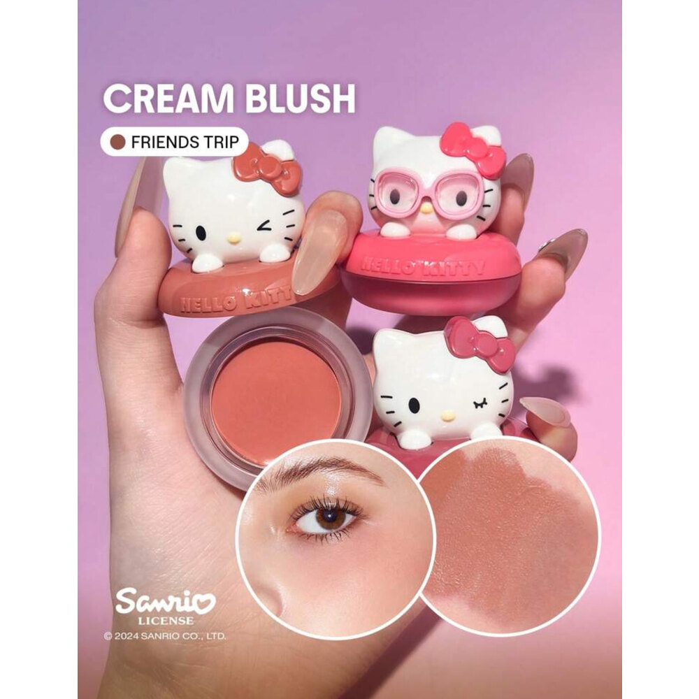 SHEGLAM Hello Kitty Cream Blush | Koremiku