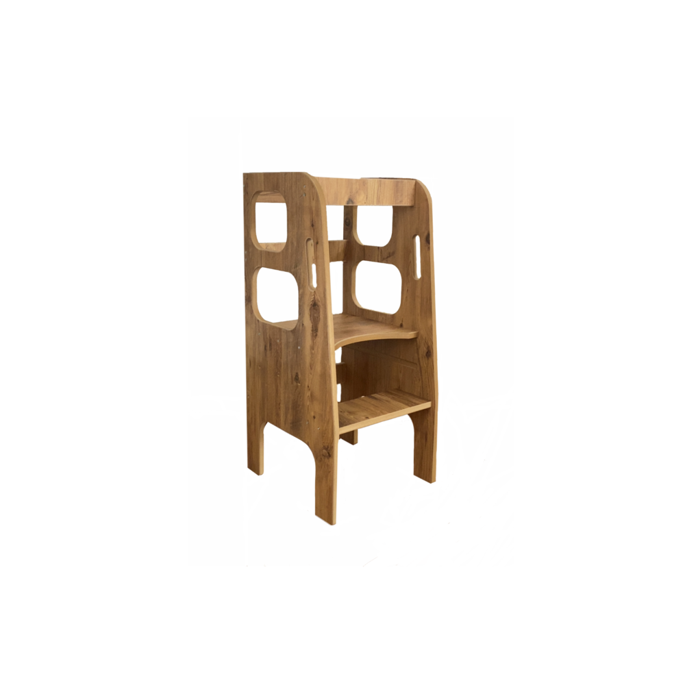 Yükseklik Ayarlı Öğrenme Kulesi / Montessori Tower