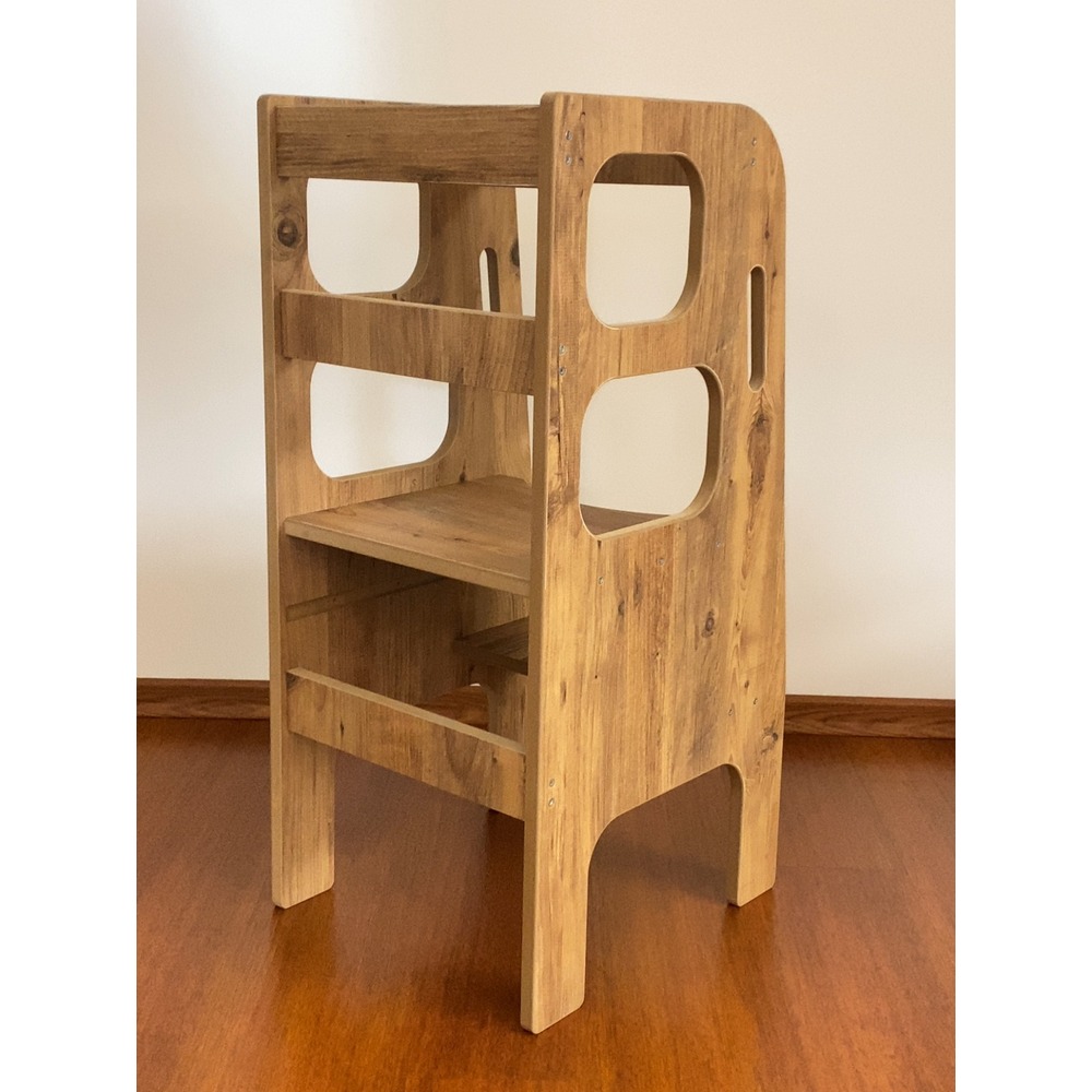 Yükseklik Ayarlı Öğrenme Kulesi / Montessori Tower