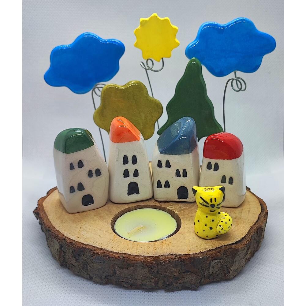 Masalevler Tealight Mumluk #Kedi