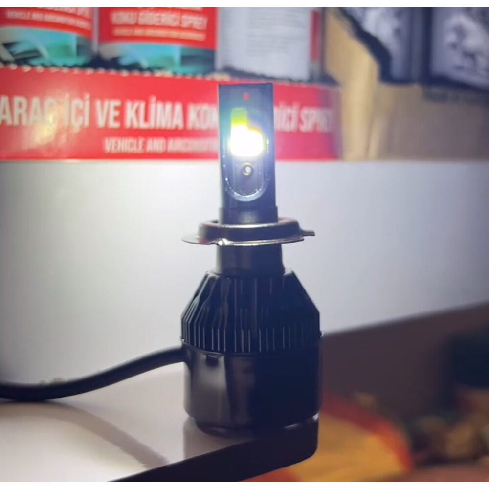 3 RENK H11 BEYAZ BUZ MAVİ LİMON SARI LED XENON BEYAZDA ÇAKAR MODU