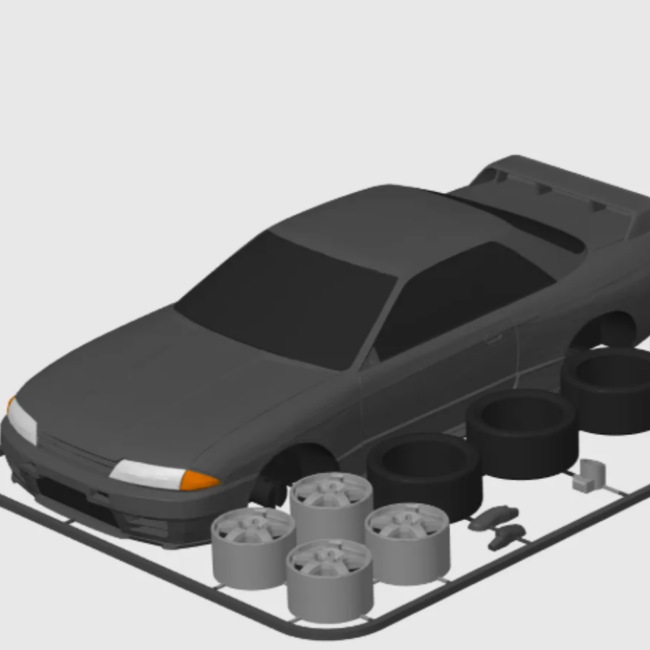 nissan-skyline-r32-araba-kiti-layora-3d-bask