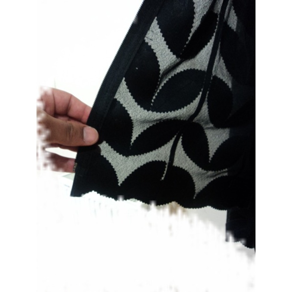 Plus Size Brown Leather Leaf Jacket Women [Design 01]