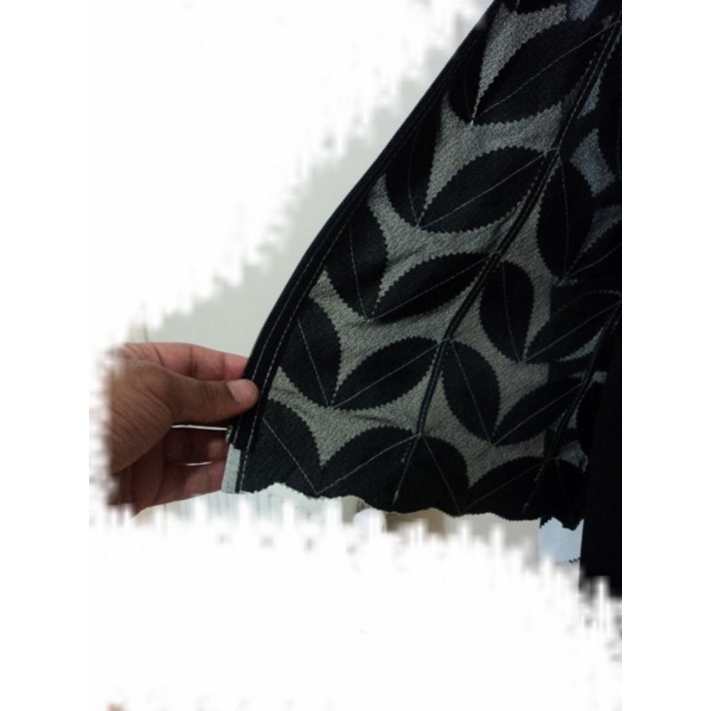 White Women Leather Leaf Jacket [Design 01]