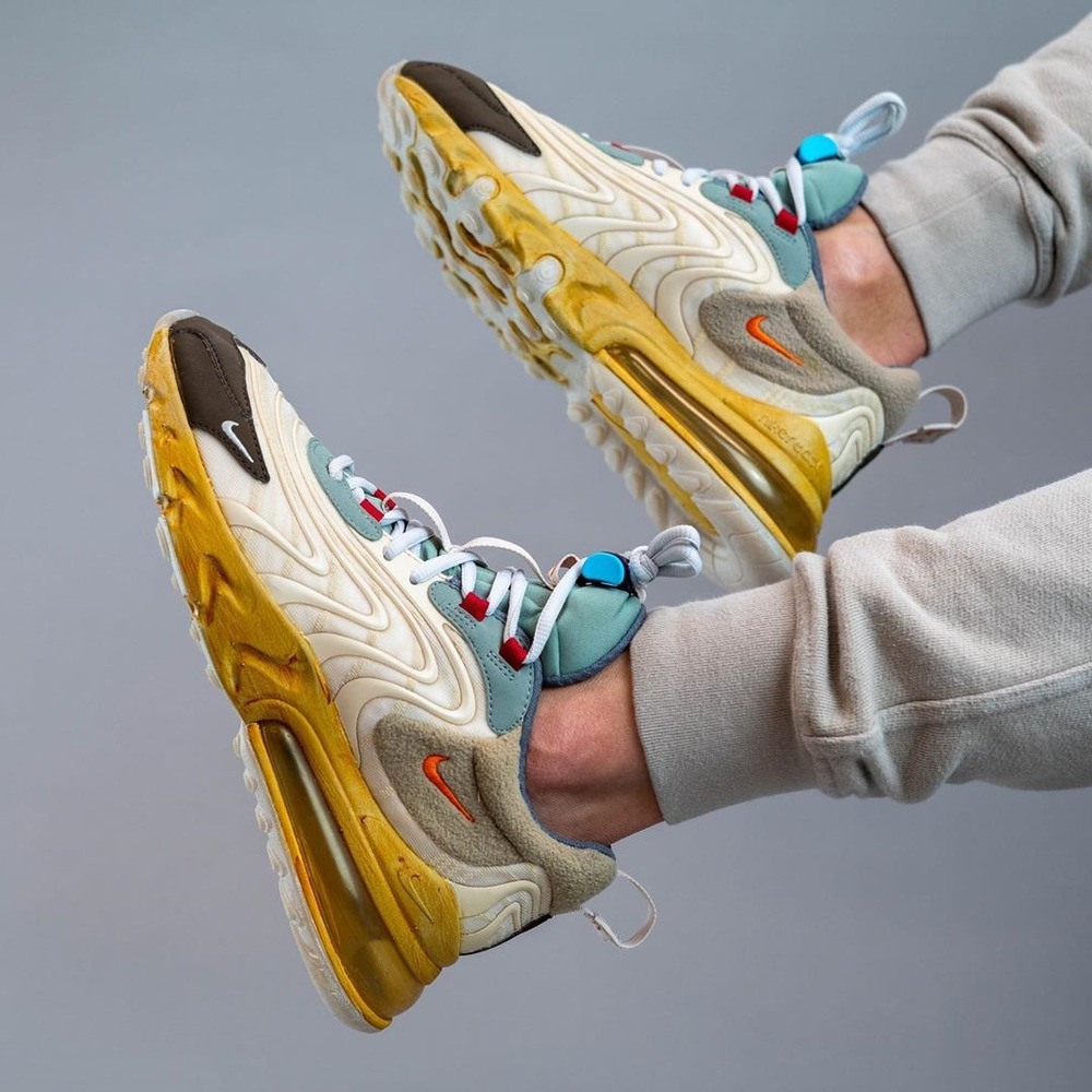 Nike Air Max 270 React Eng Travis Scott Cactus 1