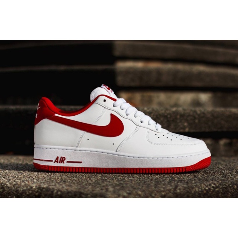 Nike Air Force 1 Low White Red 1
