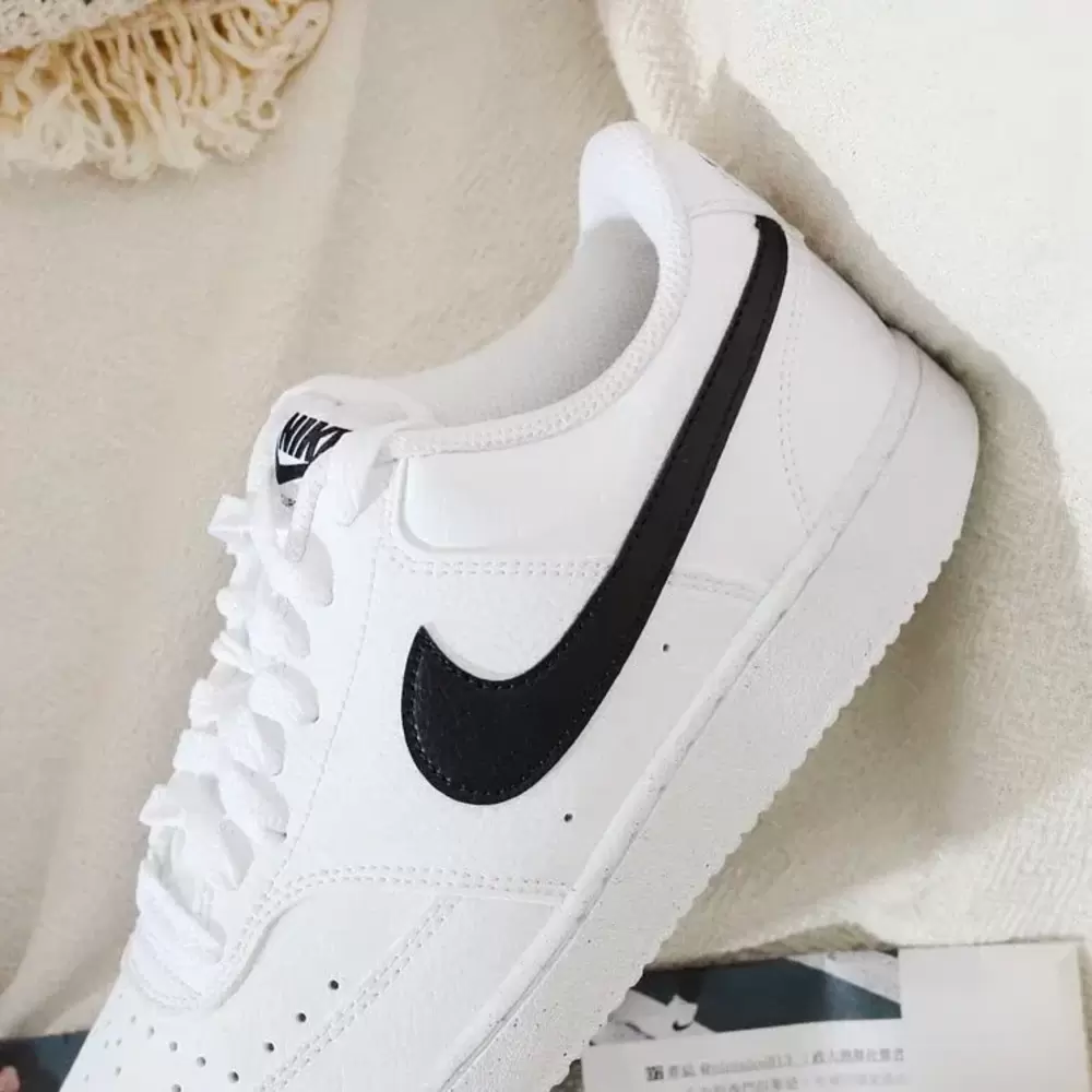 Nike Court Vision Low White Black 4