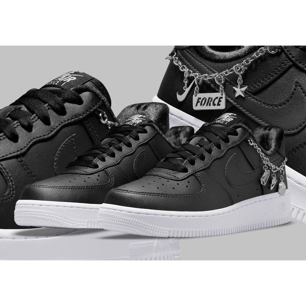 Nike Air Force 1 Low Lucky Charms Black White 2