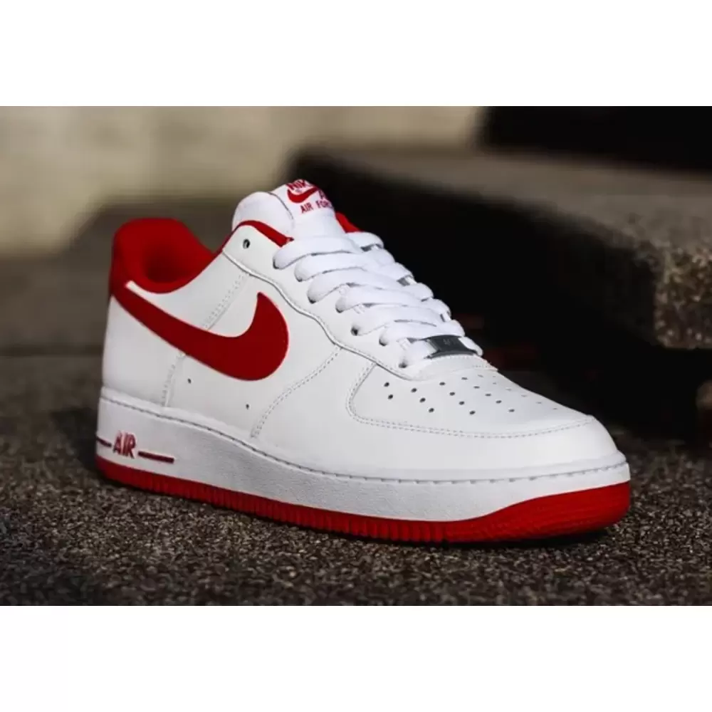 Nike Air Force 1 Low White Red 2