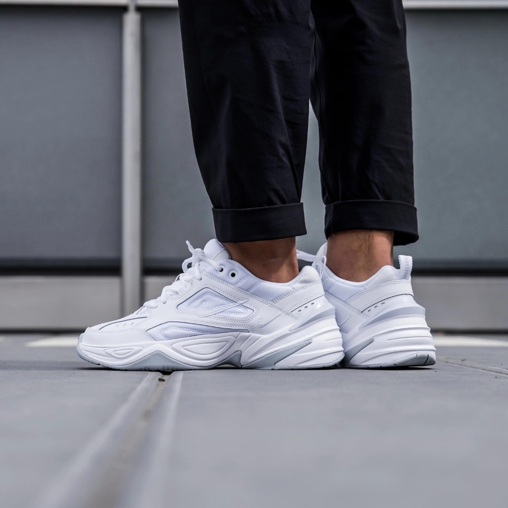 Nike M2K Tekno Triple White 1