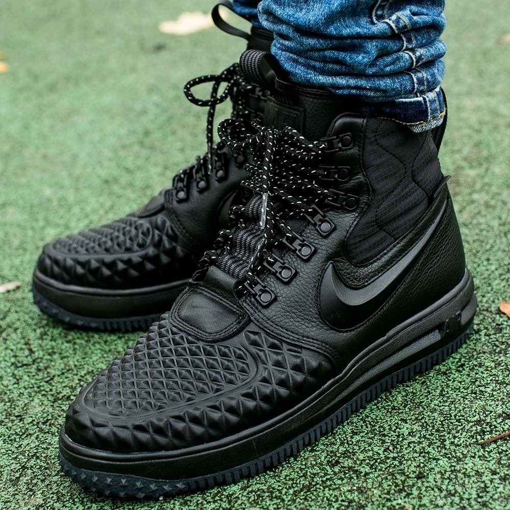Nike Lunar Air Force 1 Duckboot Black 1