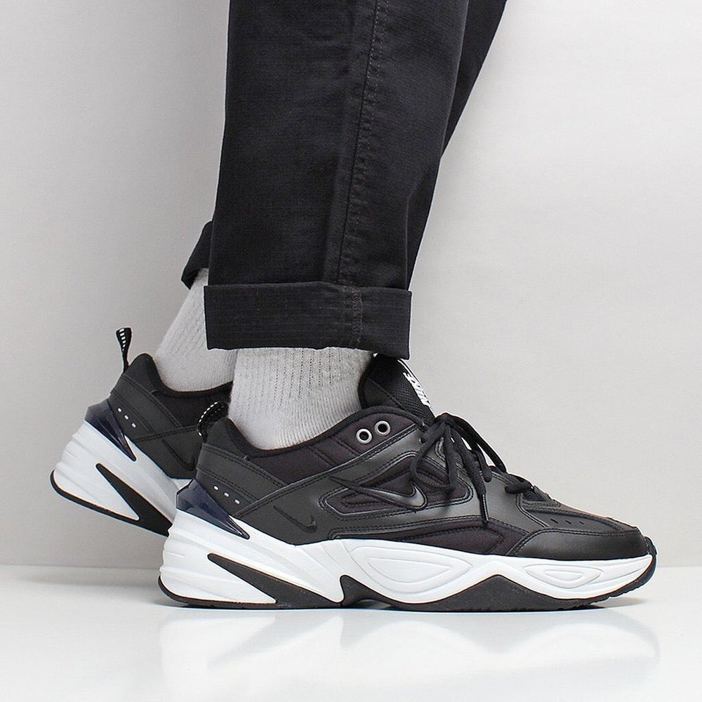 Nike M2K Tekno Black White 1