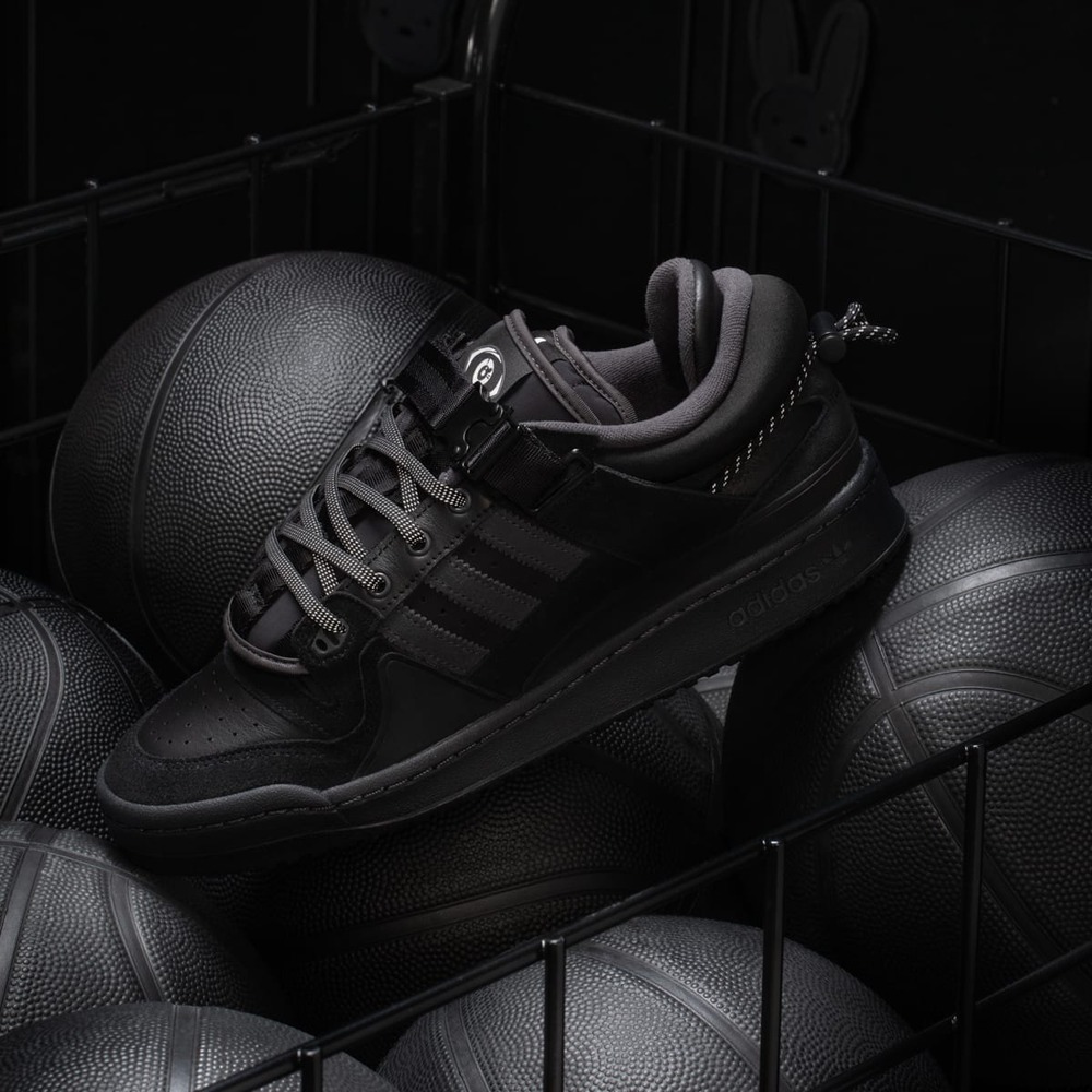 Adidas Forum Low Bad Bunny Black 1