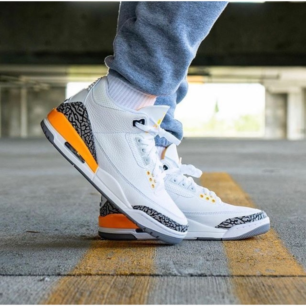Nike Air Jordan 3 Laser Orange 1