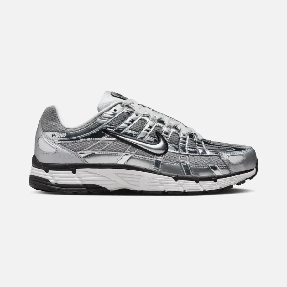 Nike P6000 White Silver 1