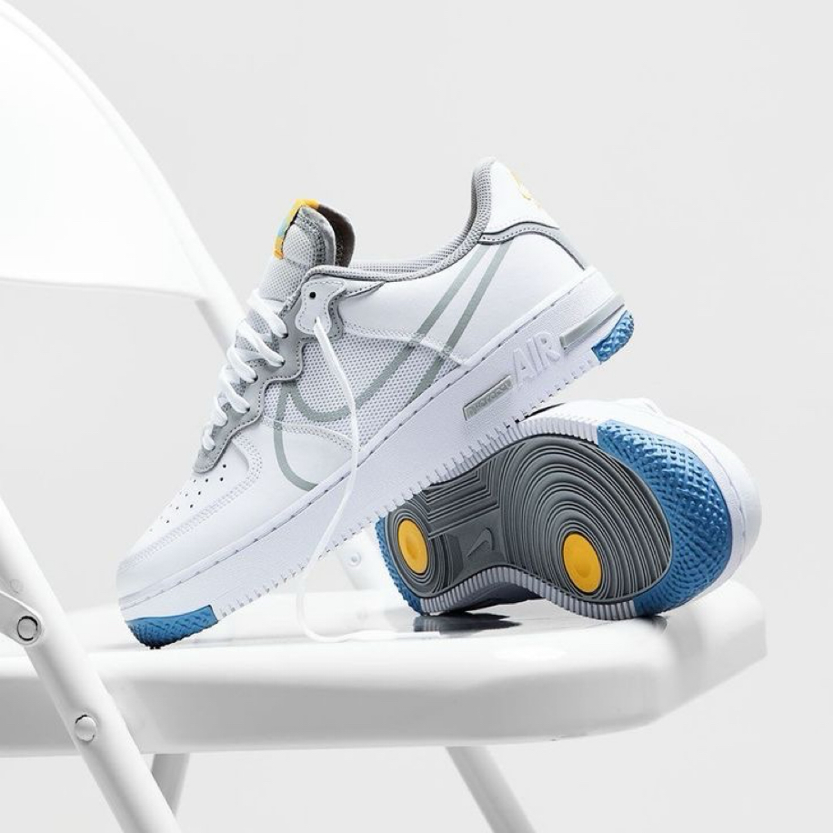 Nike Air Force 1 React Smoke Grey 1