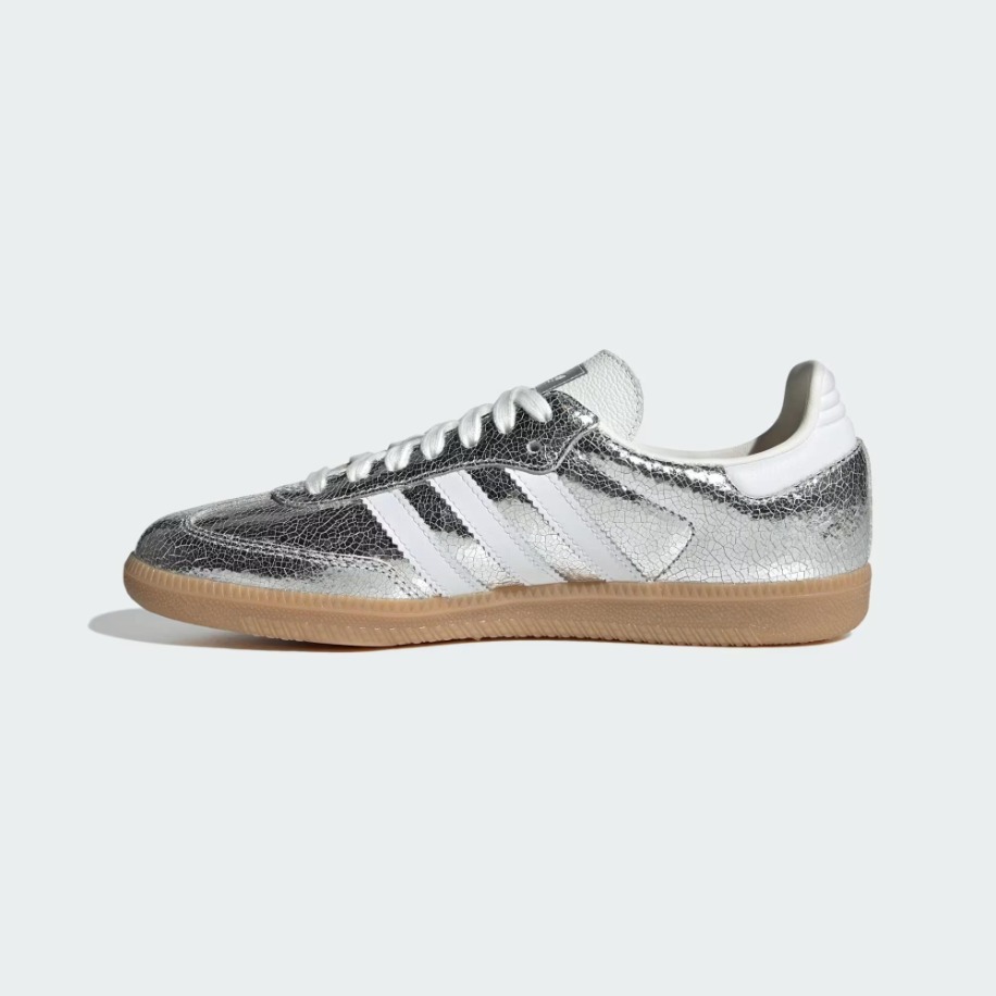 Adidas Samba OG Cracked Silver 2