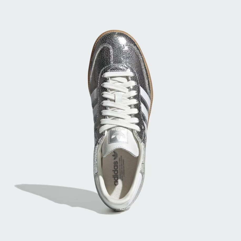 Adidas Samba OG Cracked Silver 3