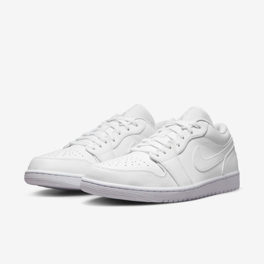 Nike Air Jordan 1 Low Triple White 4