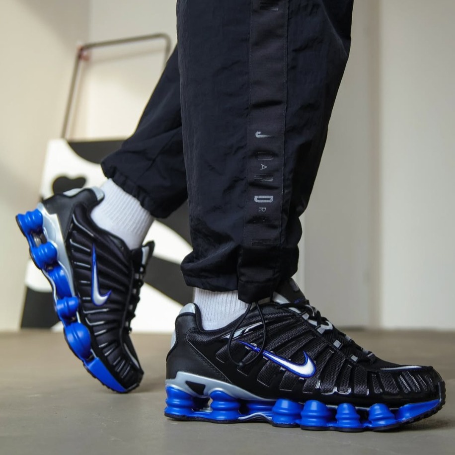 Nike Shox TL Black Racer Blue 1
