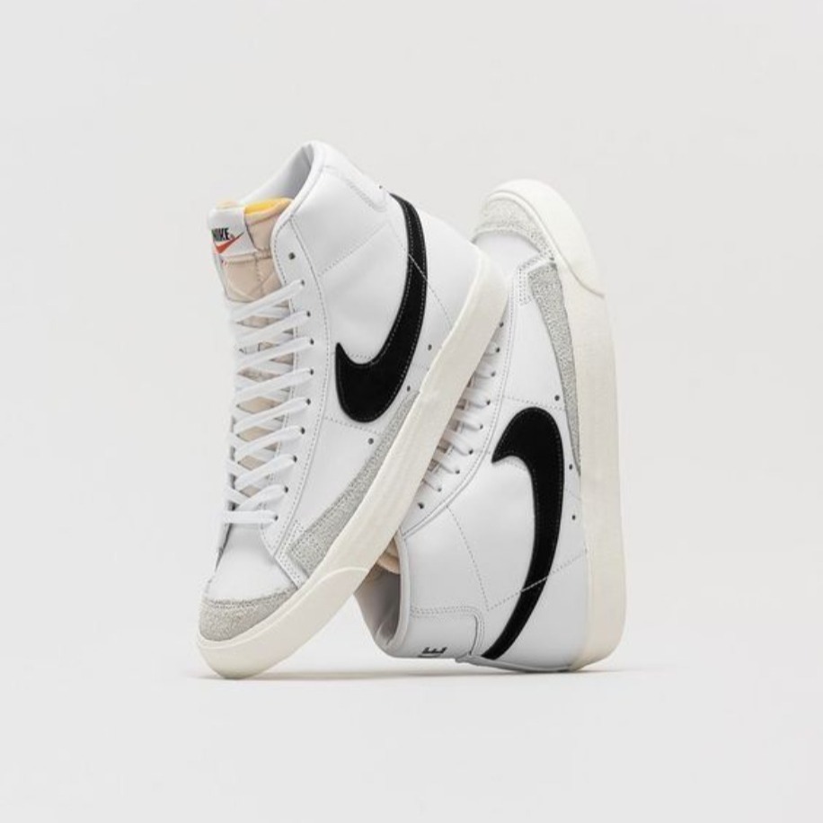 Nike Blazer Mid 77 Vintage White Black 2