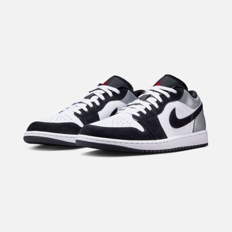 Nike Air Jordan 1 Low Black Matte Silver 3