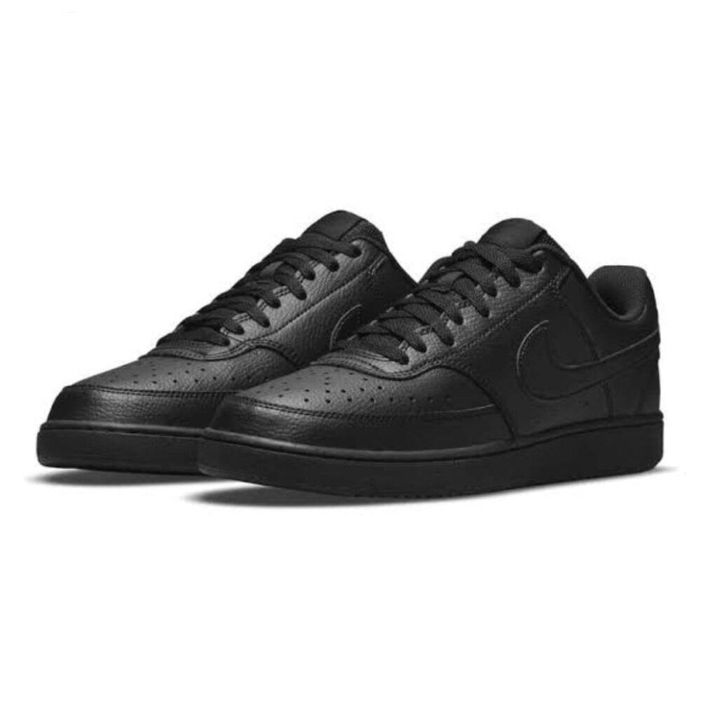 Nike Court Vision Low Triple Black 1