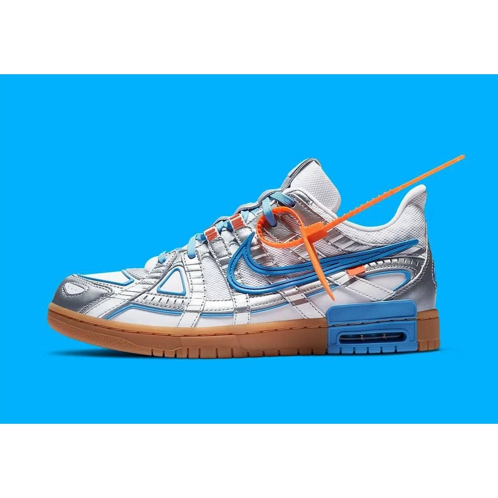 Nike Air Rubber Dunk University Blue OFF White 2