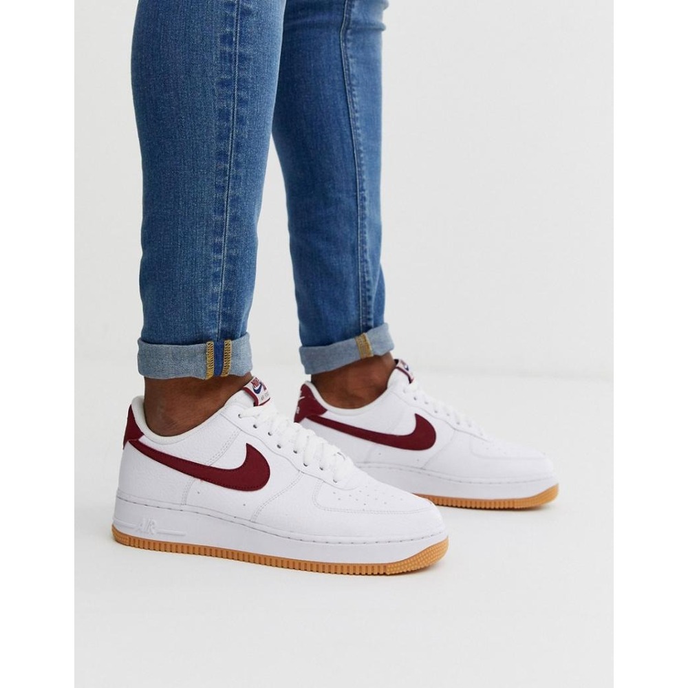 Nike Air Force 1 Low Burgundy Gum 2