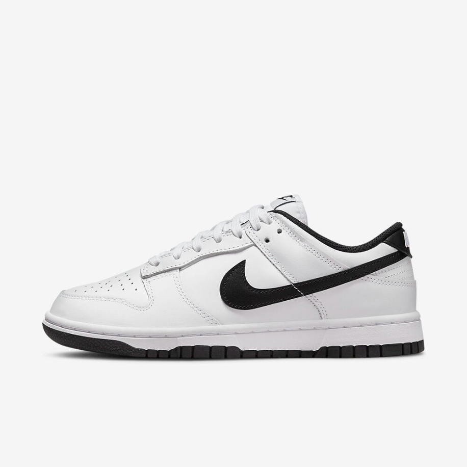 Nike SB Dunk Low White Black 1