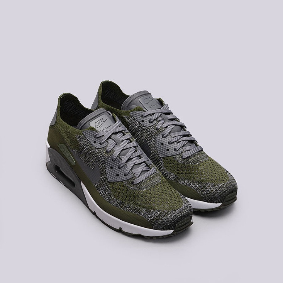 Nike Air Max 90 Flyknit Green 1