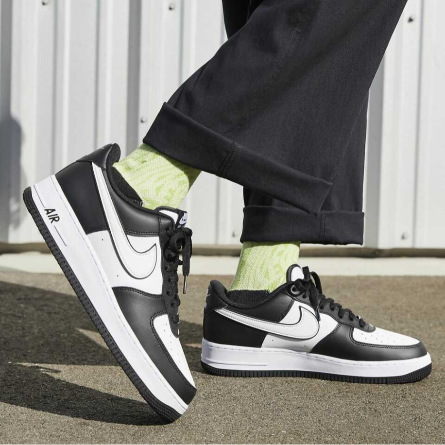 Nike Air Force 1 Low Panda Dark Black White 1