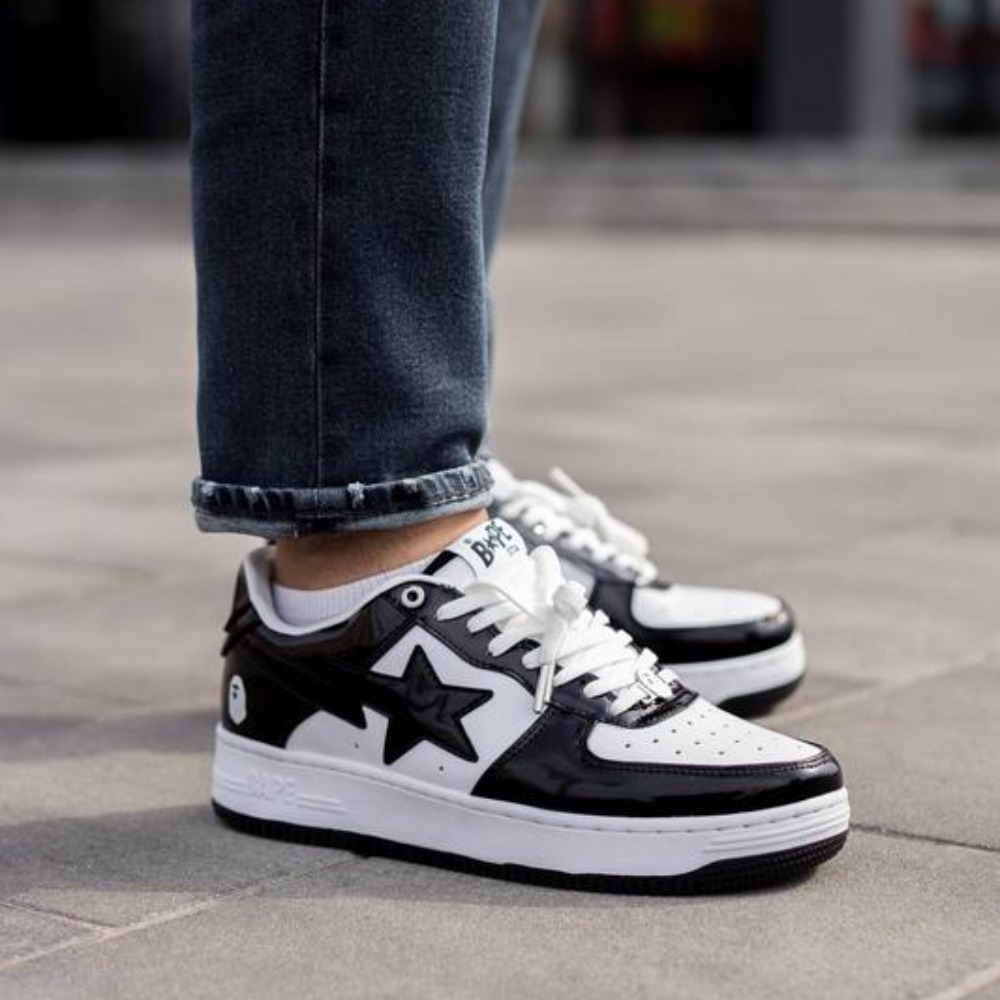 A Bathing Ape BAPE Sta Low Black 1