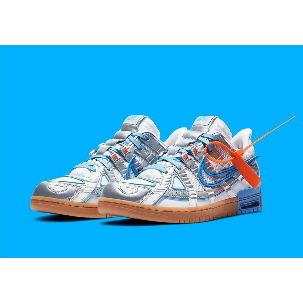 Nike Air Rubber Dunk University Blue OFF White 3
