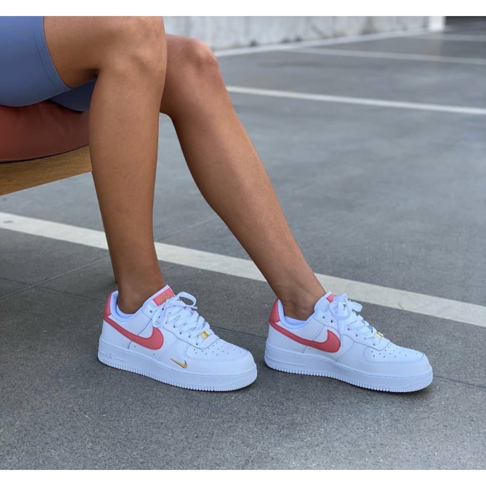 Nike Air Force 1 Low Essential White Rust Pink 1