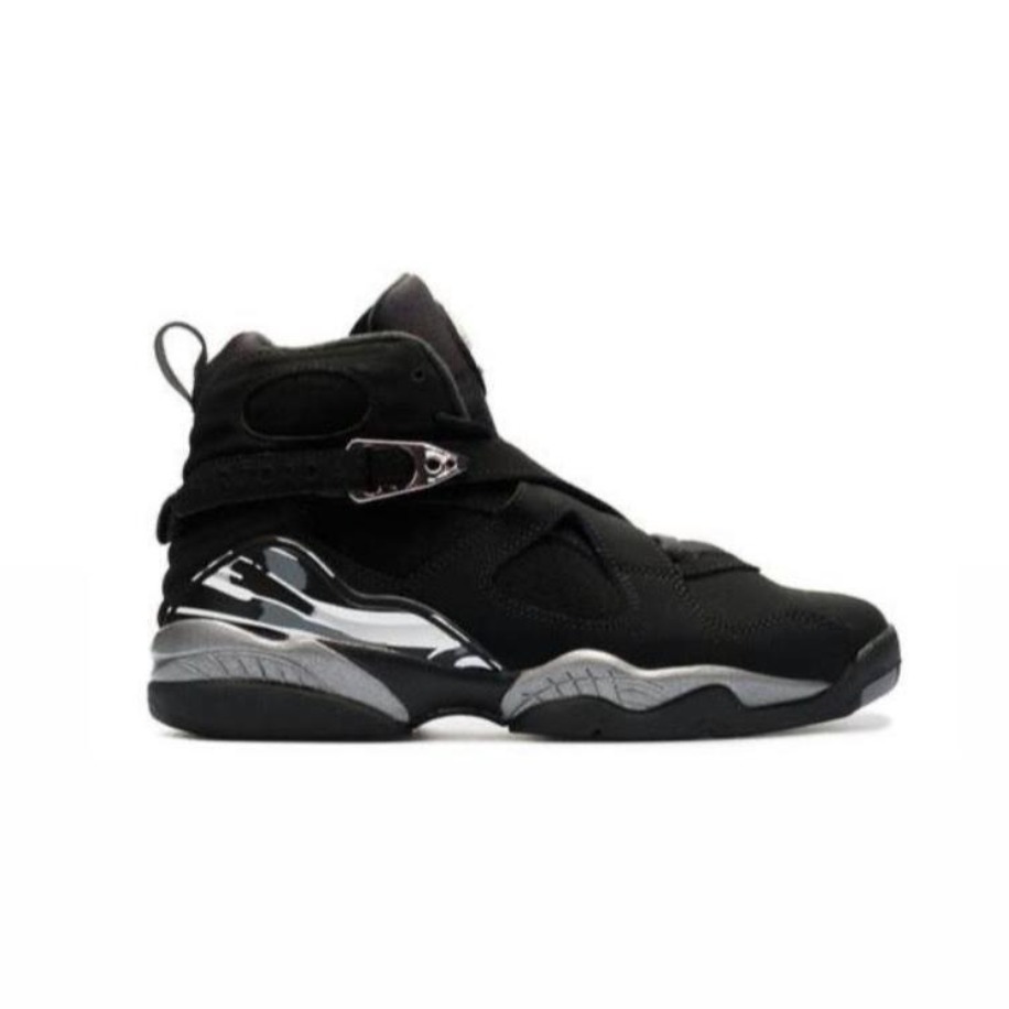 Nike Air Jordan Retro 8 Black Silver 1