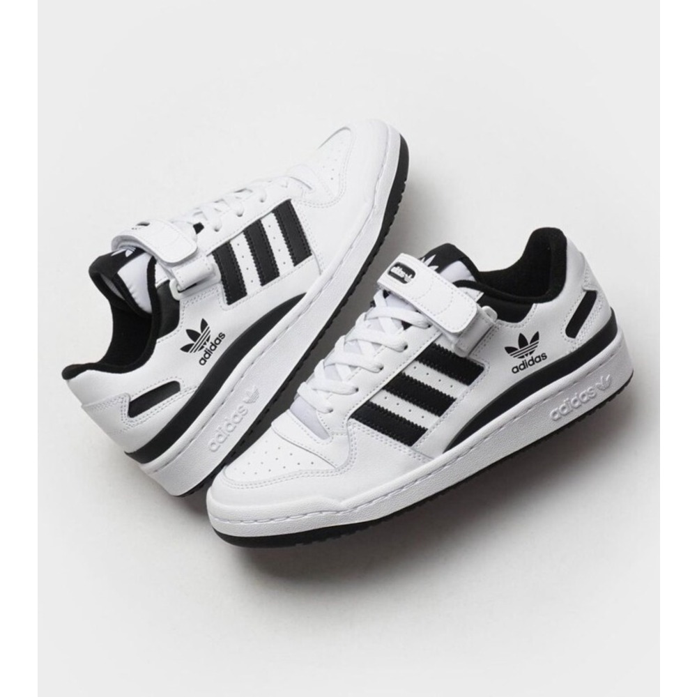 Adidas Forum Low White Black 2
