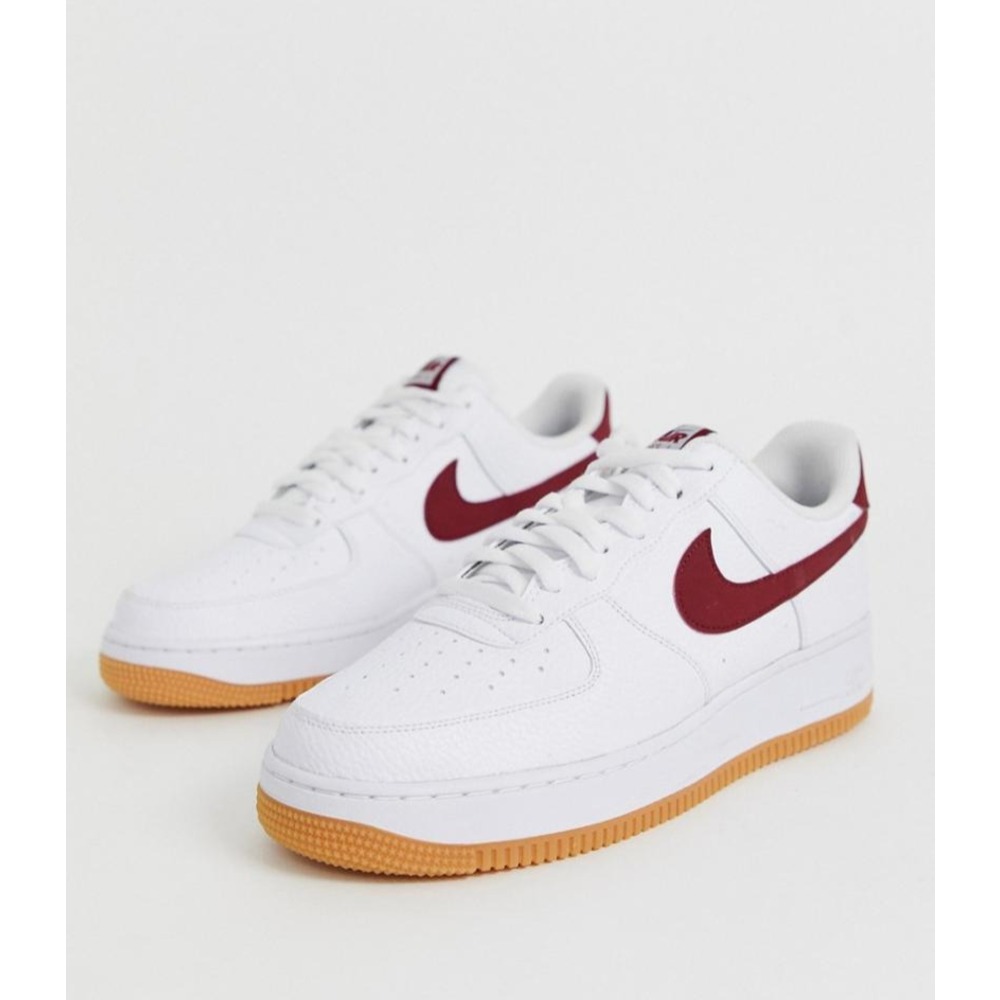 Nike Air Force 1 Low Burgundy Gum 1