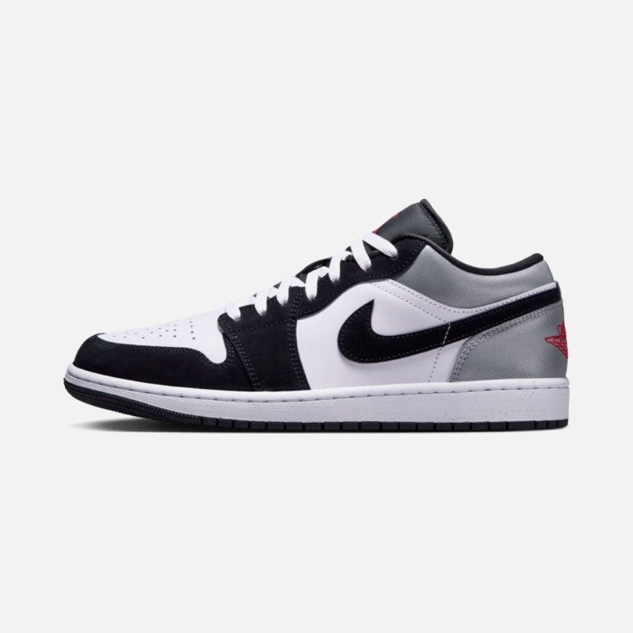 Nike Air Jordan 1 Low Black Matte Silver 2