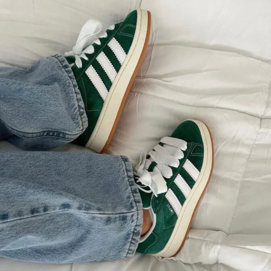 Adidas Campus Oos Dark Green Cloud White 1