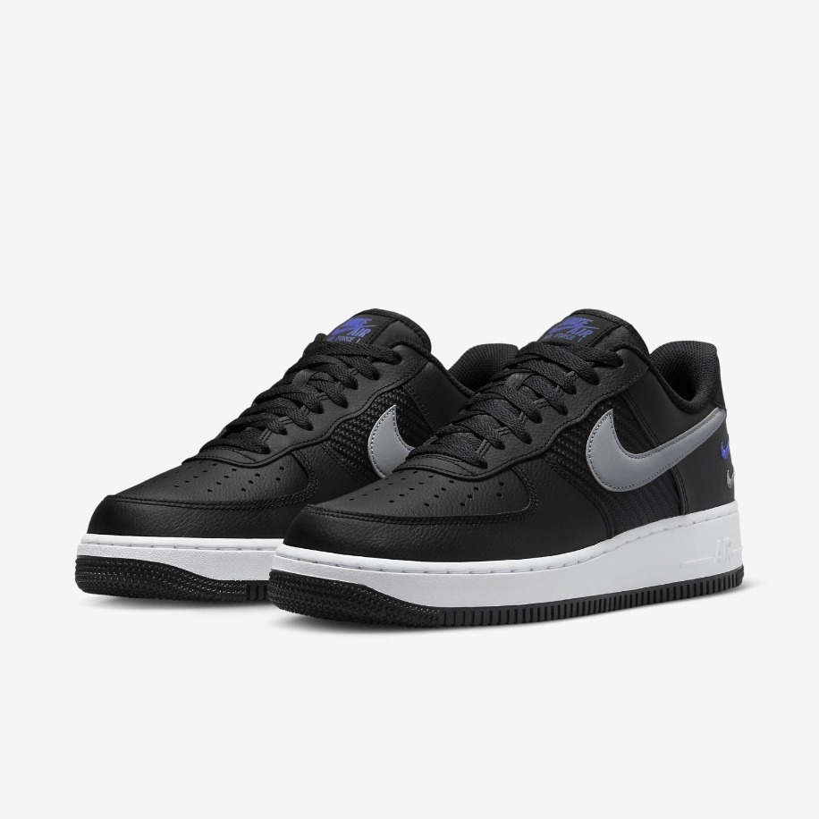 Nike Air Force 1 Low Double Swoosh Black 3