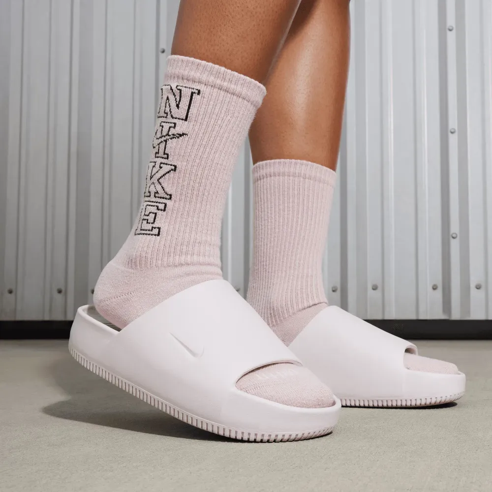 Nike Calm Slide White 1