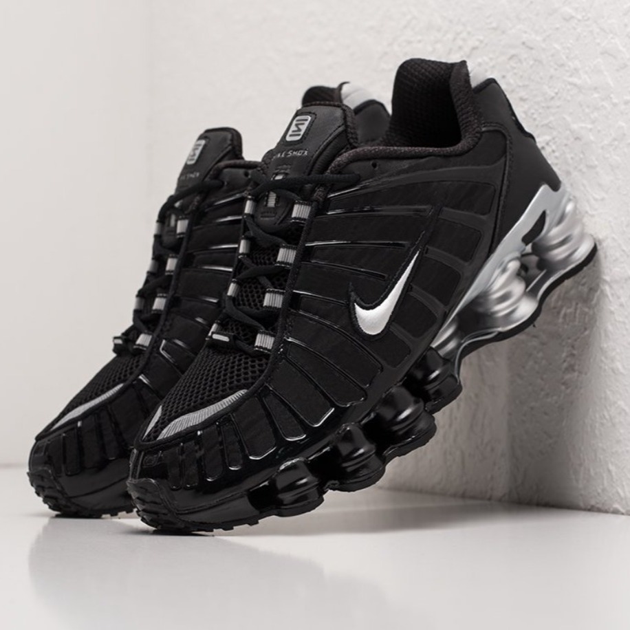 Nike Shox TL Black Silver 2