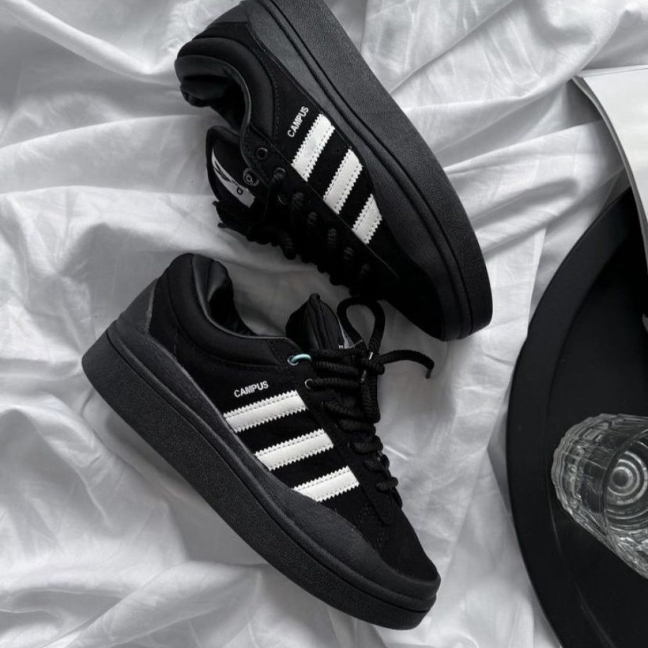 Adidas Bad Bunny Campus Black White 1