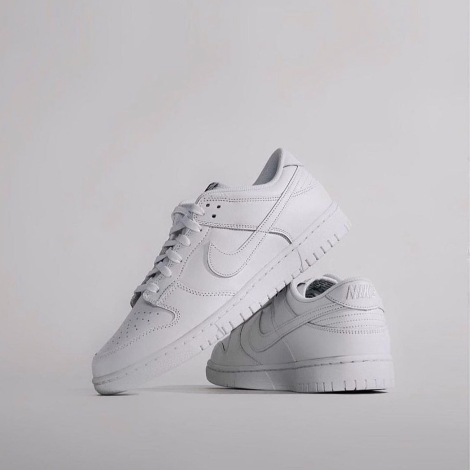 Nike Dunk Low All White 1
