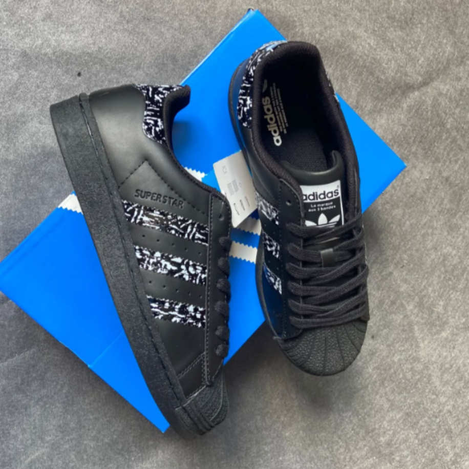 Adidas Superstar Classic Chaussures All Black 1
