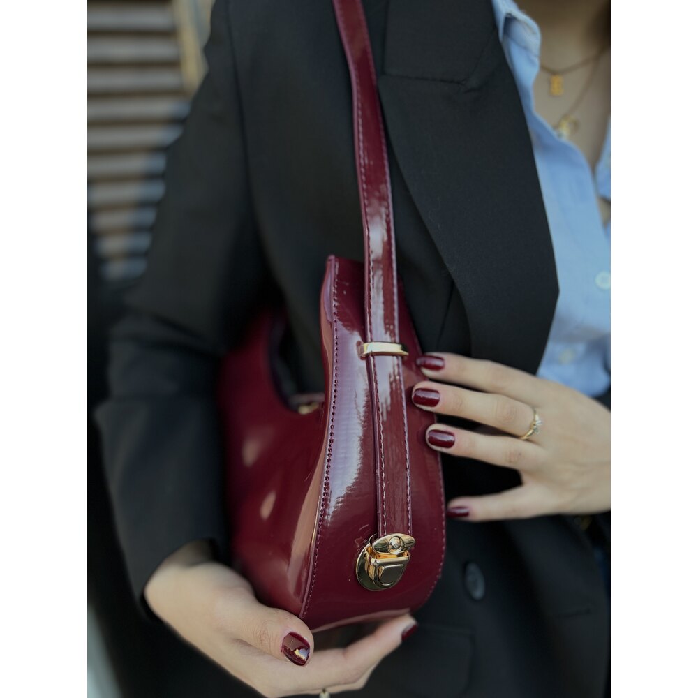 Cherry Rugan Oval Çanta