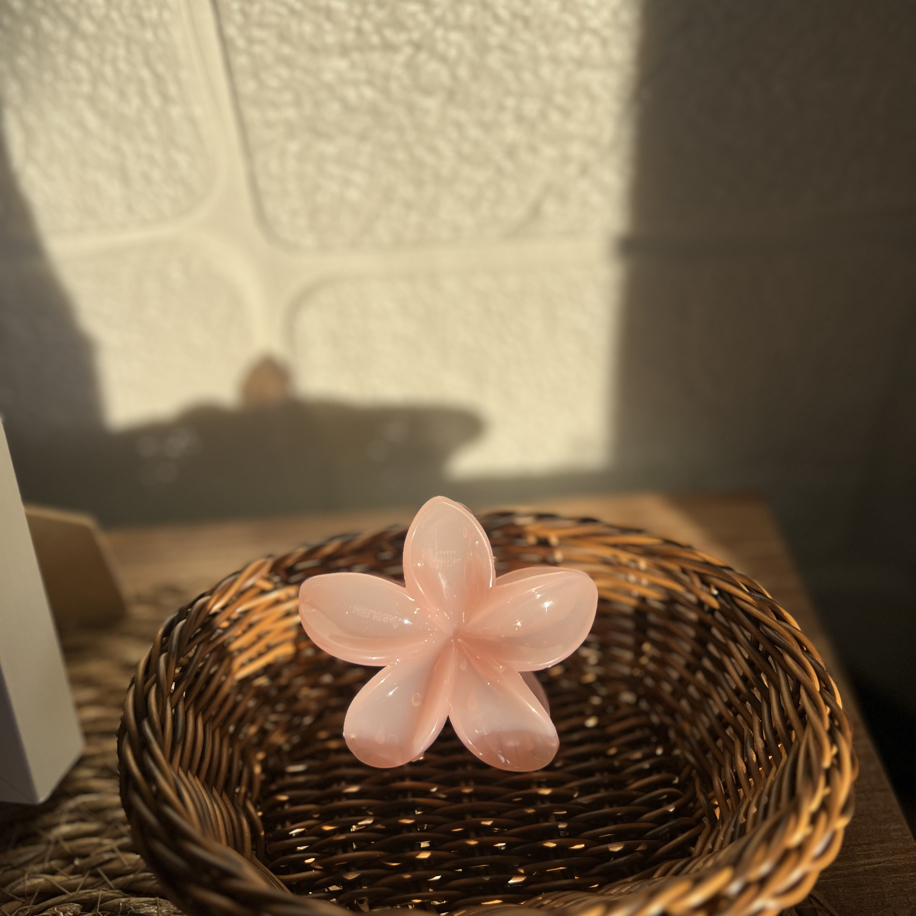 Soft Pembe Lotus Saç Tokası