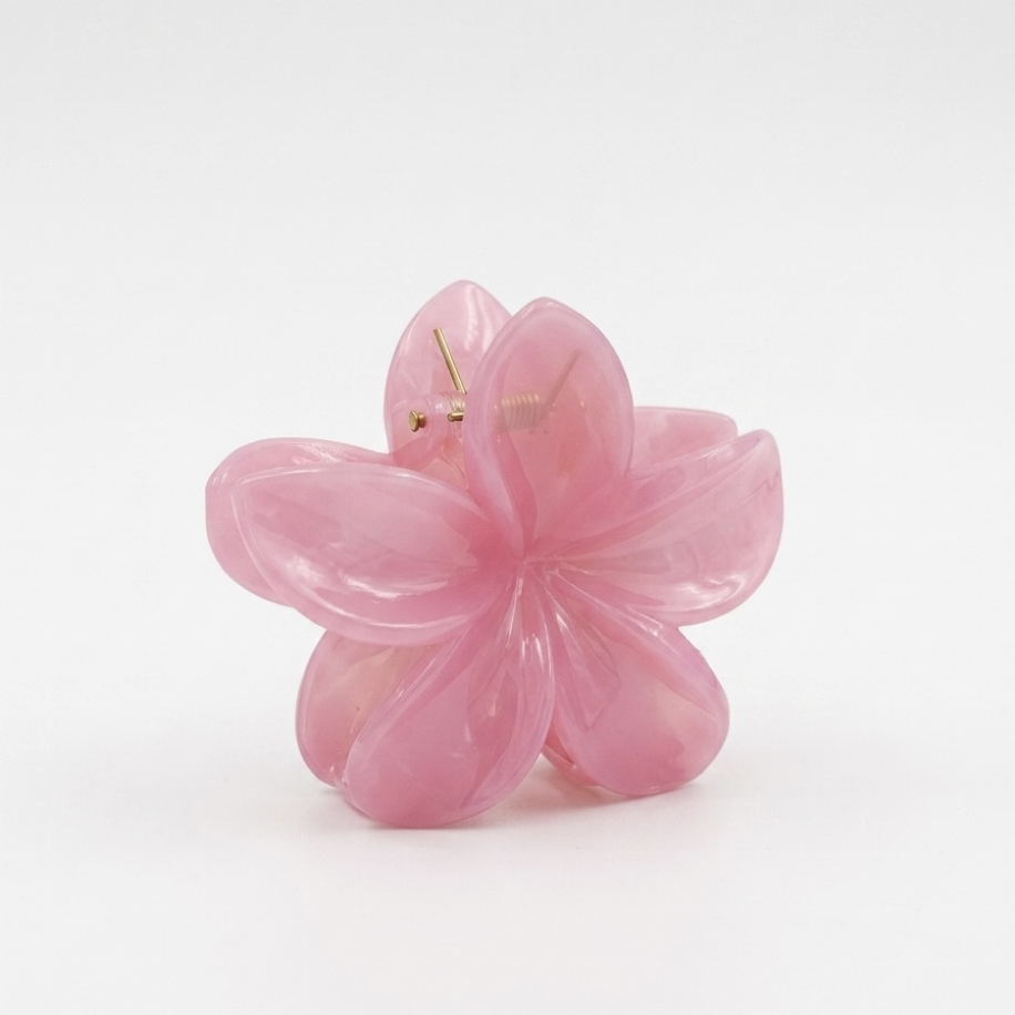 Pembe Lotus Saç Tokası